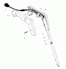 Toro 51210 (900) - 900 Electric Trimmer, 1979 (9000001-9999999) Ersatzteile HANDLE ASSEMBLY