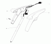 Toro 51218 (900) - 900 Electric Trimmer, 1980 (0000001-0999999) Ersatzteile HANDLE ASSEMBLY