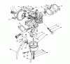 Toro 62040 (T4000D) - Generator, T4000D, 1988 (8000001-8999999) Ersatzteile CARBURETOR ASSEMBLY