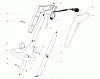 Toro 51317 (1100) - 1100 Electric Trimmer, 1981 (1000001-1999999) Ersatzteile HANDLE ASSEMBLY