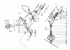 Toro 51700 - 21cc Gas Trimmer, 1979 (9000001-9999999) Ersatzteile HANDLE AND CUTTER HEAD