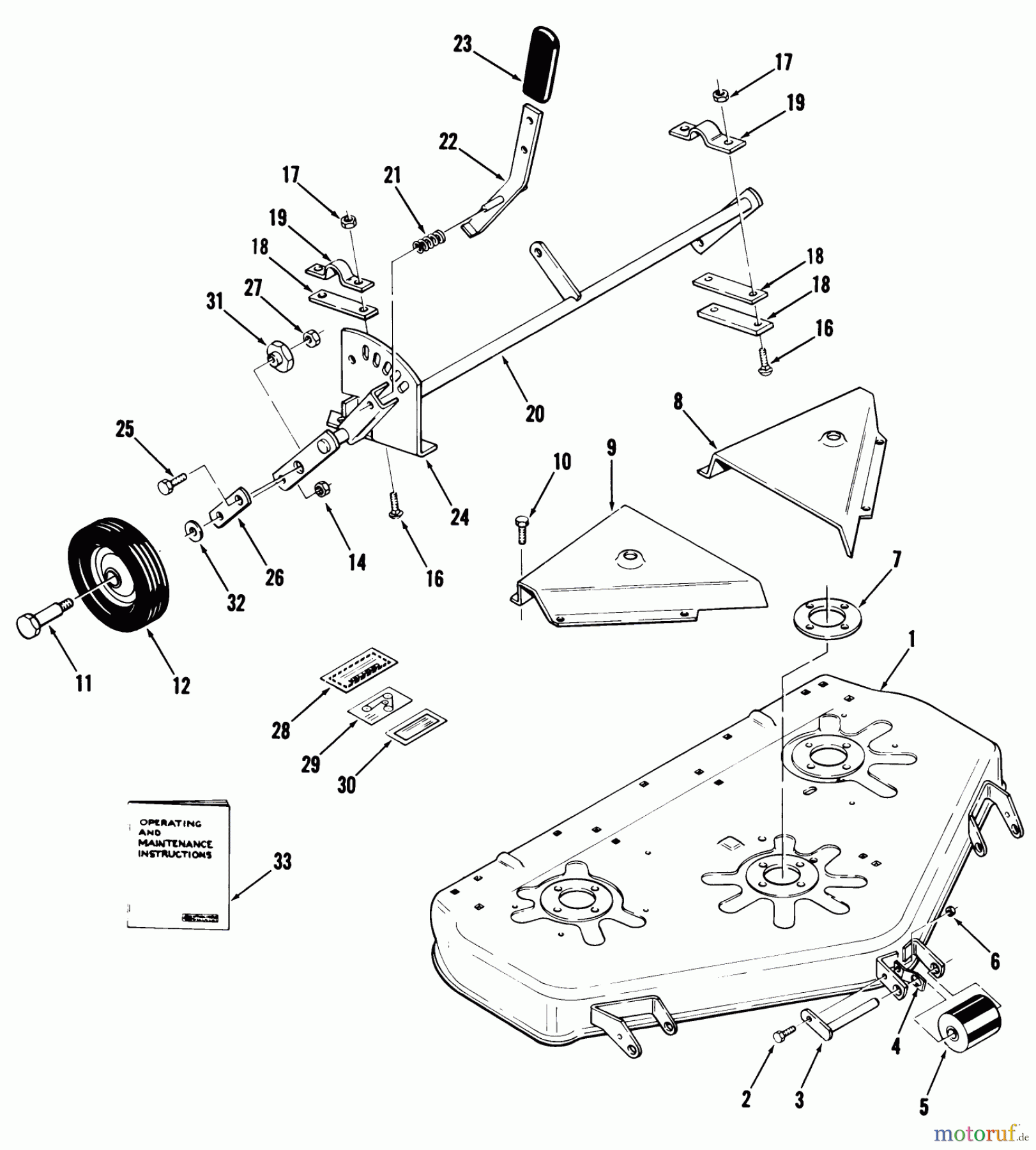  Toro Neu Mowers, Deck Assembly Only 05-48XS01 - Toro 48