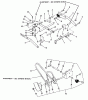 Toro 05-36MR03 - 36" Rear Discharge Mower, 300 and 400 Series, 1985 Listas de piezas de repuesto y dibujos REAR DISCHARGE MOWER-42 IN.(107 CM) (VEHICLE IDENTIFICATION NUMBER 05-42MR03) #2