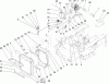 Compact Utility Loaders 22334 - Toro Dingo TX 525 Wide Track Compact Utility Loader (SN: 270000001 - 270000400) (2007) Ersatzteile RADIATOR AND AIR CLEANER ASSEMBLY