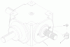 Rasenmäher Zubehör 100-5842 - Toro Gearbox Kit, Out Front Z Ersatzteile GEARBOX ASSEMBLY