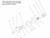 Rasenmäher Zubehör 104-2446 - Toro Gearbox Service Kit, 48" Out-Front Z Mower Ersatzteile PINION ASSEMBLY NO. 100-7755