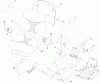 Rasenmäher Zubehör 117-6174 - Toro Deluxe Seat Kit, Z Master G3 Riding Mower Ersatzteile SEAT ASSEMBLY NO. 116-3998