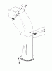 Rasenmäher Zubehör 30572 - Toro 48" Snowthrower Adapter Kit, Groundsmaster 52 (SN: 90001 - 99999) (1979) Ersatzteile CHUTE EXTENSION KIT 26-1100