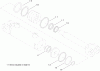 Zubehör 23800 - Toro 2024 Directional Drill (SN: 314000001 - 314999999) (2014) Ersatzteile HYDRAULIC CYLINDER ASSEMBLY NO. AU8HC21004