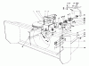 Rasenmäher Zubehör 30748 - Toro 48" Snowthrower, Groundsmaster 72 (SN: 50000001 - 59999999) (1975) Ersatzteile LIFT ARM & POWER TAKE OFF ASSEMBLY