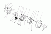 Rasenmäher Zubehör 30758 - Toro Brake Kit, Groundsmaster 117 (SN: 2000001 - 2999999) (1992) Ersatzteile WHEEL ASSEMBLY