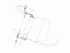 Rasenmäher Zubehör 30761 - Toro 44" Two Stage Snowthrower, Groundsmaster 117 (SN: 000001 - 099999) (1990) Ersatzteile CHUTE CONTROL ASSEMBLY