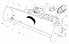 Rasenmäher Zubehör 30761 - Toro 44" Two Stage Snowthrower, ProLine 118 (SN: 390001 - 399999) (1993) Ersatzteile HOUSING ASSEMBLY