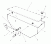 Rasenmäher Zubehör 30761 - Toro 44" Two Stage Snowthrower, ProLine 118 (SN: 390001 - 399999) (1993) Ersatzteile WEIGHT BOX ASSEMBLY