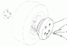 Rasenmäher Zubehör 30761 - Toro 44" Two Stage Snowthrower, ProLine 118/120 (SN: 690001 - 699999) (1996) Ersatzteile WHEEL WEIGHT