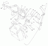 Rasenmäher Zubehör 78490 - Toro Bagger, 100 Series Z Master (SN: 220000001 - 220000500) (2002) Ersatzteile DUMP LEVER ASSEMBLY