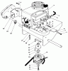 Mähdecks 30136 - Toro 36" Side Discharge Mower (SN: 4000001 - 4999999) (1984) Ersatzteile ENGINE ASSEMBLY