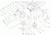 Mähdecks 30138 - Toro 92cm Side Discharge Mower (SN: 200000001 - 200999999) (2000) Ersatzteile DECK AND PULLEYS ASSEMBLY