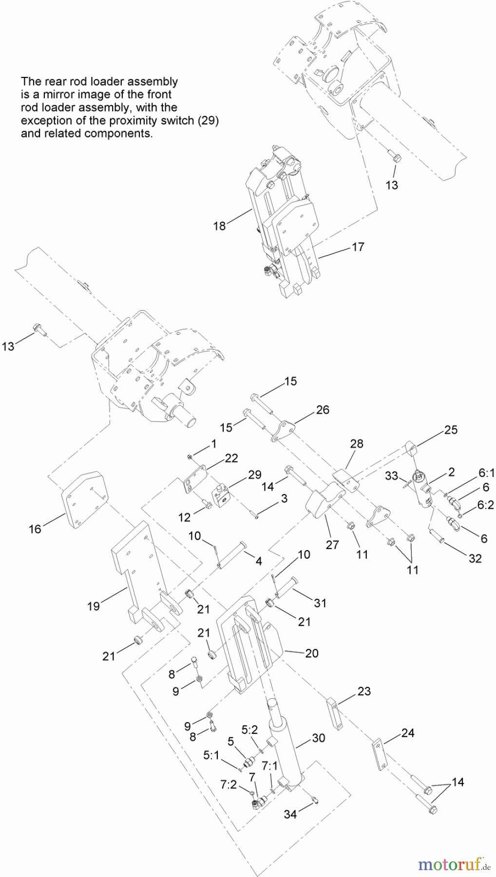  Zubehör 23800 - Toro 2024 Directional Drill (SN: 314000001 - 314999999) (2014) ROD LOADER ASSEMBLY