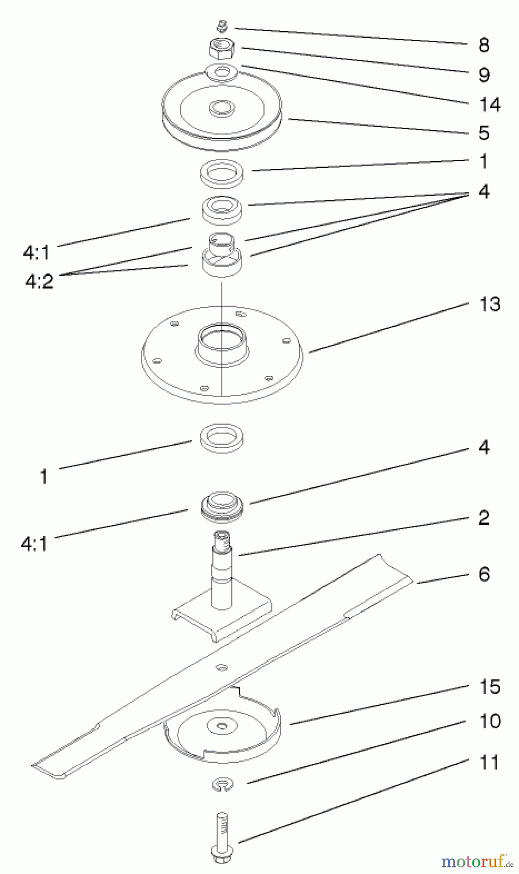 Mähdecks 30151 - Toro 52