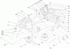 Mähdecks 30151 - Toro 52" Side Discharge Mower (SN: 250000001 - 250999999) (2005) Ersatzteile DECK AND SPINDLE ASSEMBLY