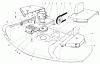 Rasen- und Garten Traktoren 30718 - Toro ProLine 118 (SN: 2000001 - 2999999) (1992) Ersatzteile CUTTING UNIT MODEL NO. 30544 #2
