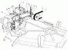 Rasen- und Garten Traktoren 30718 - Toro ProLine 118 (SN: 2000001 - 2999999) (1992) Ersatzteile CUTTING UNIT MODEL NO 30747