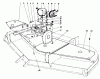 Rasen- und Garten Traktoren 30718 - Toro ProLine 118 (SN: 2000001 - 2999999) (1992) Ersatzteile CUTTING UNIT MODEL NO. 30768 #2