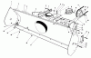 Rasen- und Garten Traktoren 30754 - Toro Groundsmaster 117 Tractor (SN: 0000001 - 0999999) (1990) Ersatzteile 44" SNOWTHROWER MODEL NO. 30761 (OPTIONAL)