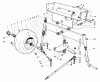 Rasen- und Garten Traktoren 30754 - Toro Groundsmaster 117 Tractor (SN: 6000402 - 6999999) (1986) Ersatzteile FRONT AXLE ASSEMBLY