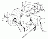 Rasen- und Garten Traktoren 30754 - Toro Groundsmaster 117 Tractor (SN: 8000001 - 8999999) (1988) Ersatzteile FRONT AXLE ASSEMBLY