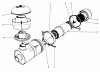 Rasen- und Garten Traktoren 30760 - Toro Groundsmaster 52 Tractor (SN: 00000001 - 09999999) (1980) Ersatzteile AIR CLEANER ASSEMBLY 8-2329