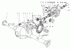 Mähdecks 30721 - Toro 72" Side Discharge Mower (SN: 900001 - 999999) (1979) Ersatzteile DIFFERENTIAL ASSEMBLY