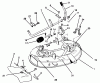 Mähdecks 78400 - Toro 38" Side Discharge Mower (SN: 59000001 - 59999999) (1995) Ersatzteile DECK ASSEMBLY