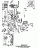 Laubbläser / Laubsauger 62912 - Toro 5 hp Lawn Vacuum (SN: 2000001 - 2999999) (1982) Ersatzteile ENGINE MODEL NO. 130202 TYPE 0600-01 BRIGGS & STRATTON