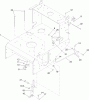 Rasenmäher Antrieb 30069 - Toro Commercial Walk-Behind Traction Unit, 18HP, Pistol-Grip, Hydro Drive (SN: 313000001 - 313999999) (2013) Ersatzteile FRAME AND LINKAGE ASSEMBLY