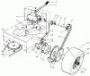 Rasenmäher Antrieb 30106 - Toro Mid-Size ProLine Gear Traction Unit, 12.5 hp (SN: 1000001 - 1999999) (1991) Ersatzteile AXLE ASSEMBLY