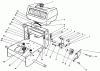Rasenmäher Antrieb 30106 - Toro Mid-Size ProLine Gear Traction Unit, 12.5 hp (SN: 1000001 - 1999999) (1991) Ersatzteile FRAME ASSEMBLY