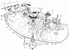 Rasenmäher Antrieb 30111 - Toro Mid-Size ProLine Gear Traction Unit, 11 hp (SN: 5000001 - 5999999) (1985) Ersatzteile 44" CUTTING DECK MODEL NO. 30144 #1