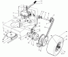 Rasenmäher Antrieb 30112 - Toro Mid-Size ProLine Gear Traction Unit, 12.5 hp (SN: 0000001 - 0999999) (1990) Ersatzteile AXLE ASSEMBLY