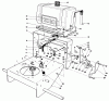 Rasenmäher Antrieb 30116 - Toro Mid-Size ProLine Gear Traction Unit, 16 hp (SN: 7000001 - 7999999) (1987) Ersatzteile FRAME ASSEMBLY