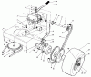 Rasenmäher Antrieb 30117 - Toro Mid-Size ProLine Gear Traction Unit, 16 hp (SN: 0000001 - 0999999) (1990) Ersatzteile AXLE ASSEMBLY