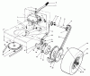 Rasenmäher Antrieb 30117 - Toro Mid-Size ProLine Gear Traction Unit, 16 hp (SN: 1000001 - 1999999) (1991) Ersatzteile AXLE ASSEMBLY