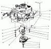 Rasenmäher Antrieb 30156 - Toro Mid-Size ProLine Traction Unit, Gear Drive, 12.5 hp (SN: 100001 - 199999) (1991) Ersatzteile ENGINE ASSEMBLY