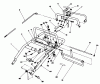 Rasenmäher Antrieb 30156 - Toro Mid-Size ProLine Traction Unit, Gear Drive, 12.5 hp (SN: 100001 - 199999) (1991) Ersatzteile HANDLE ASSEMBLY