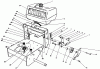 Rasenmäher Antrieb 30165 - Toro Mid-Size ProLine Traction Unit, Gear Drive, 12.5 hp (SN: 1000001 - 1999999) (1991) Ersatzteile FRAME ASSEMBLY