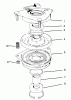 Rasenmäher Antrieb 30166 - Toro Mid-Size ProLine Traction Unit, Gear Drive, 12.5 hp (SN: 690001 - 691549) (1996) Ersatzteile CLUTCH ASSEMBLY NO. 54-3200