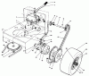 Rasenmäher Antrieb 30170 - Toro Mid-Size ProLine Traction Unit, Gear Drive, 12.5 hp (SN: 1000001 - 1999999) (1991) Ersatzteile AXLE ASSEMBLY