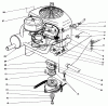Rasenmäher Antrieb 30180 - Toro Mid-Size ProLine Traction Unit, Gear Drive, 16 hp (SN: 100001 - 199999) (1991) Ersatzteile ENGINE ASSEMBLY