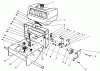 Rasenmäher Antrieb 30180 - Toro Mid-Size ProLine Traction Unit, Gear Drive, 16 hp (SN: 390001 - 399999) (1993) Ersatzteile FRAME ASSEMBLY